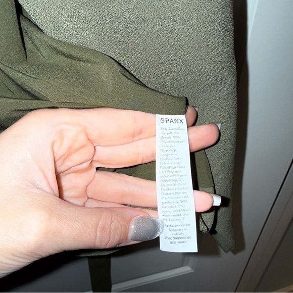 SPANX Olive Green Jacket - Picture 6 of 7